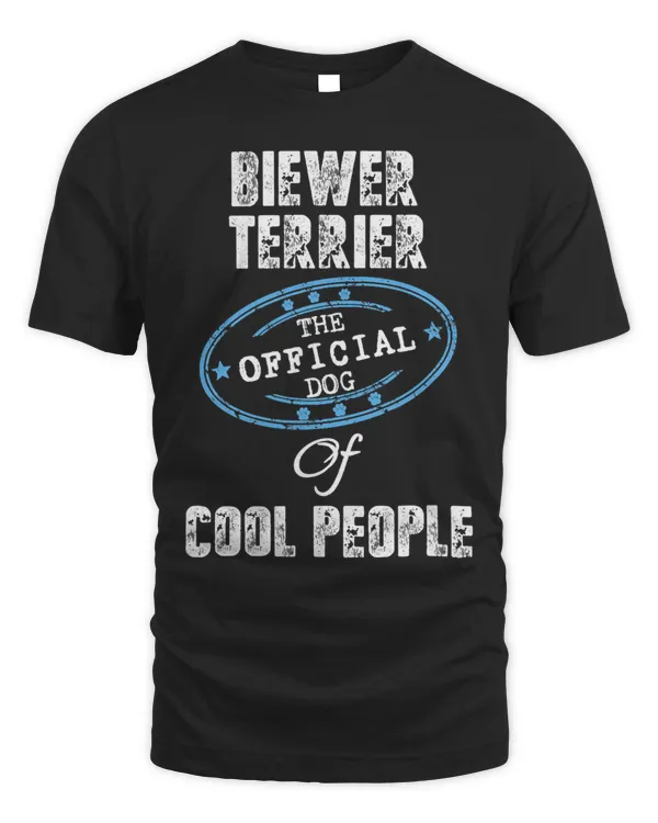 Biewer Terrier Shirt The Official Dog Of Cool People Gift