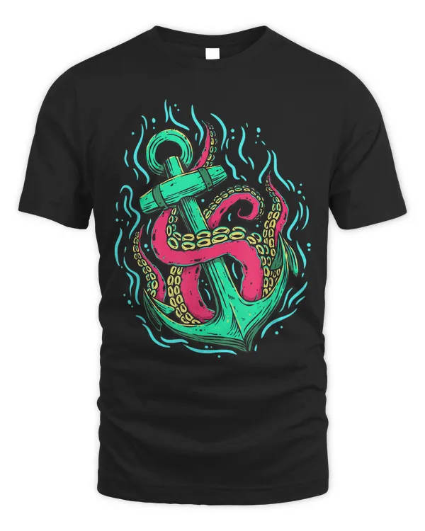 Kraken Tentacles Nautical Anchor Seaman Marine Boat Captain45