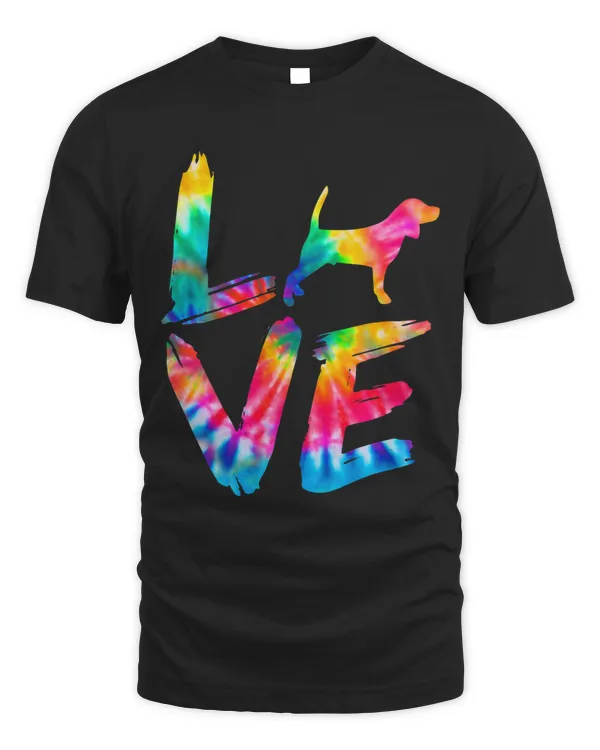 Doxle Beaschunds Beweenies Tie Dye Love Dog Mom Dad