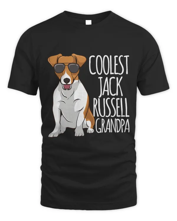 Coolest Jack Russel Grandpa Jack Russell Terrier Dog Grandpa