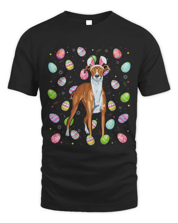 Whippet Dog Easter Egg Lover Funny Whippet Easter Sunday