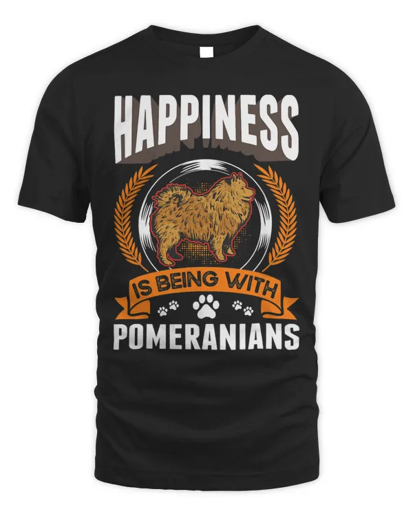 Happiness is being with Pomeranians 3
