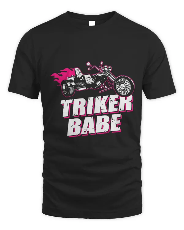 Womens Triker Babe Tricycle Trike Rider Motorsport