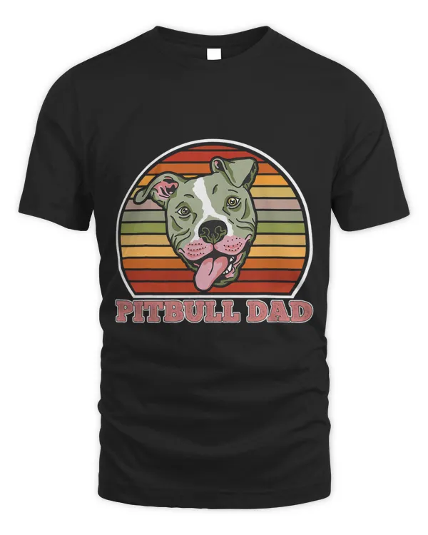 Mens pitbull dad pitbull