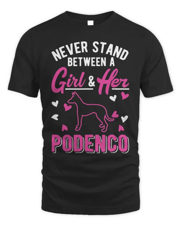 Never stand between a Girl and her Podenco Girl