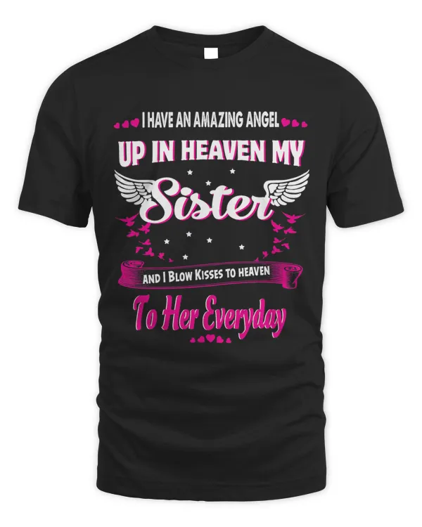 For Women Men Lost Sister in Heaven Missing my Sister