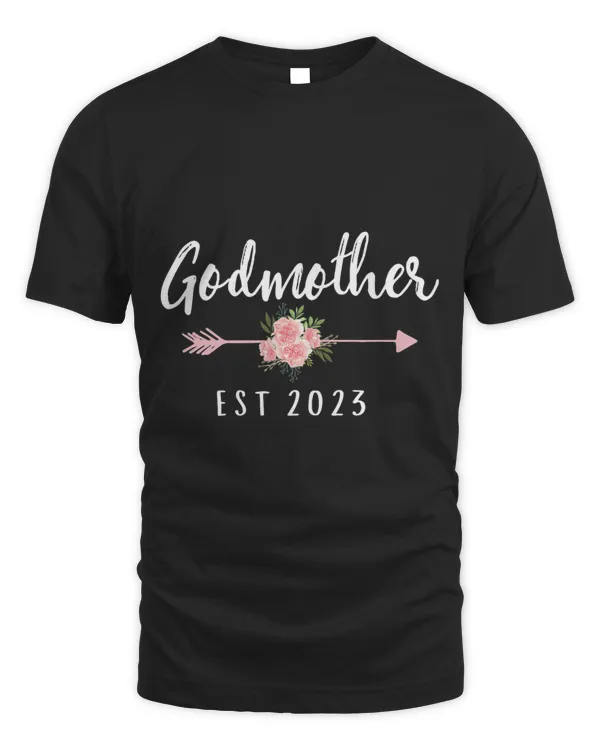 Womens Womens Will You Be My Godmother Est Proposal Blue Pink