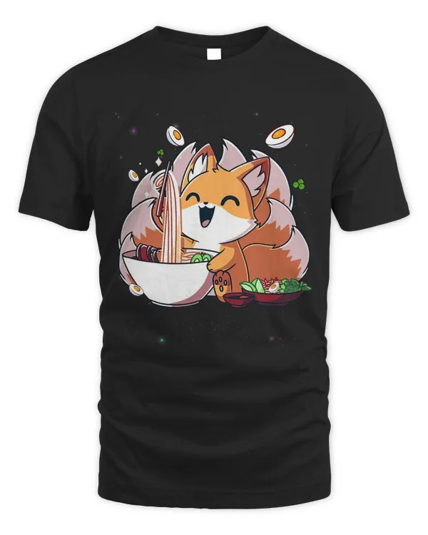 Fox Ramen Japanese Noodles Cute Kawaii Anime Gifts Girl Teen 2