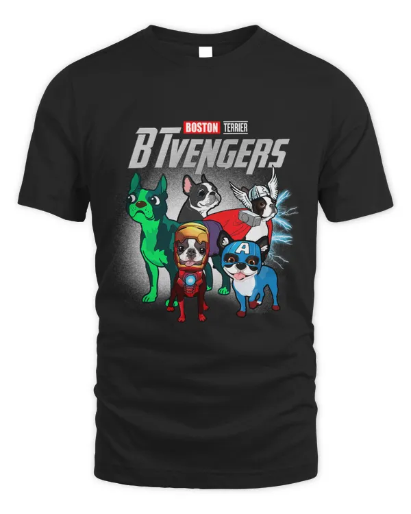 Super Dogs Bostonterrier Bostonvengers Assemble Dogs Lover