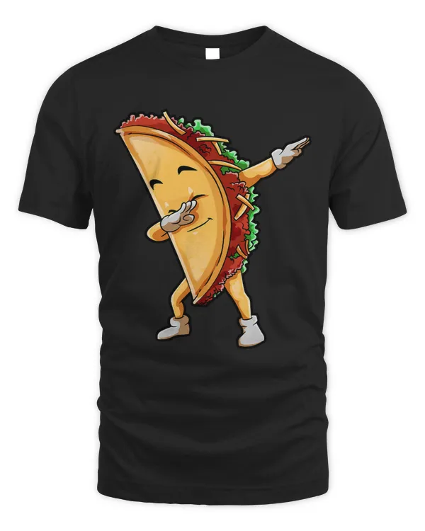 Dabbing Taco Cinco de Mayo Funny Kids Boys Mexican Food Dab