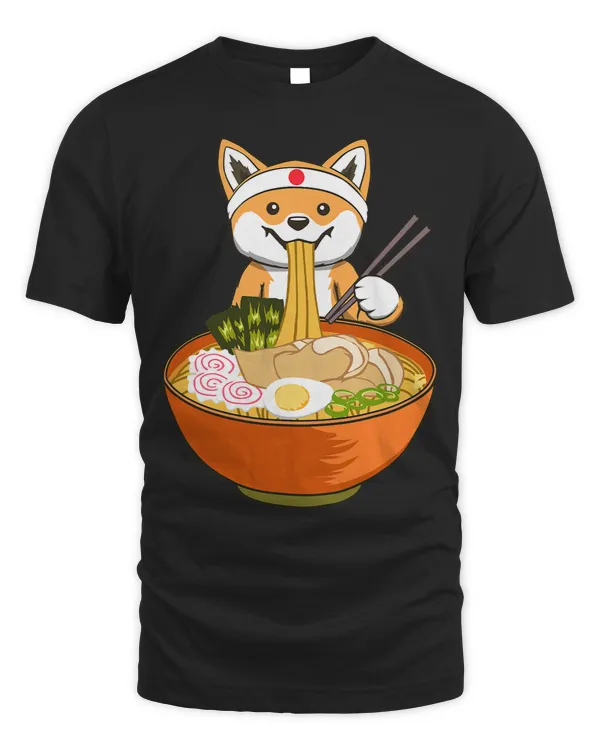 Shiba Inu Eat Ramen Noodle Cute Kawaii Japanese Anime 398