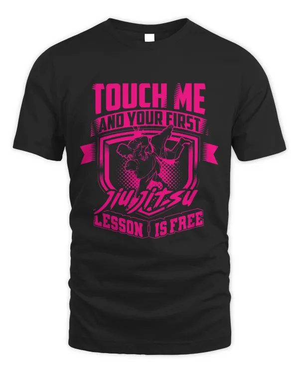 Funny Jiu Jitsu Gift Men Kids Boys Cool First Lesson Is Free 3