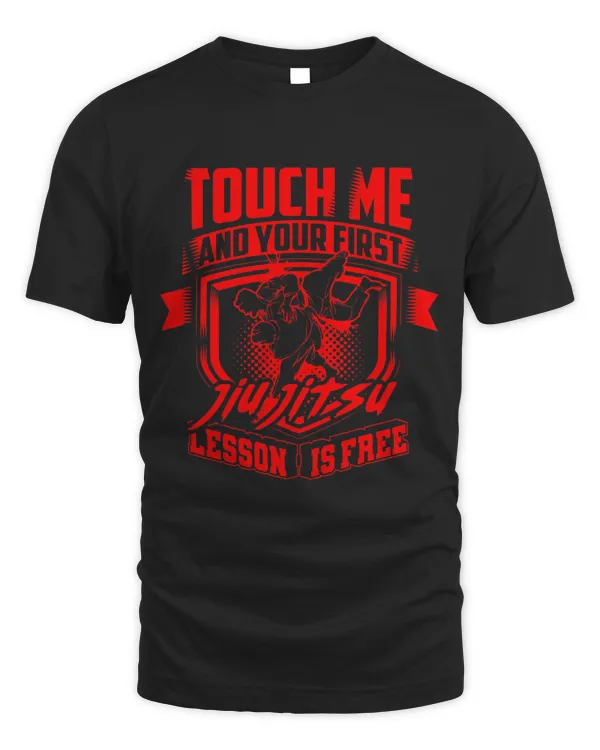 Funny Jiu Jitsu Gift Men Kids Boys Cool First Lesson Is Free 31