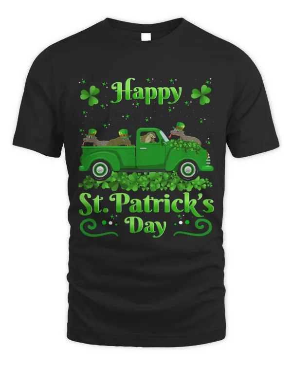 Komodo Dragon Riding Truck Komodo Dragon St. Patricks Day