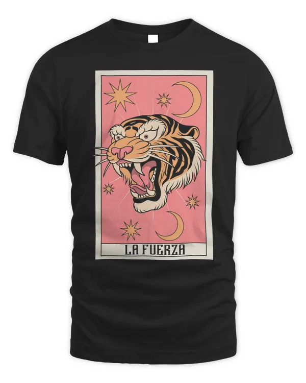 La Fuerza Tiger Tarot Card Brave Circus Occult Tarot 337