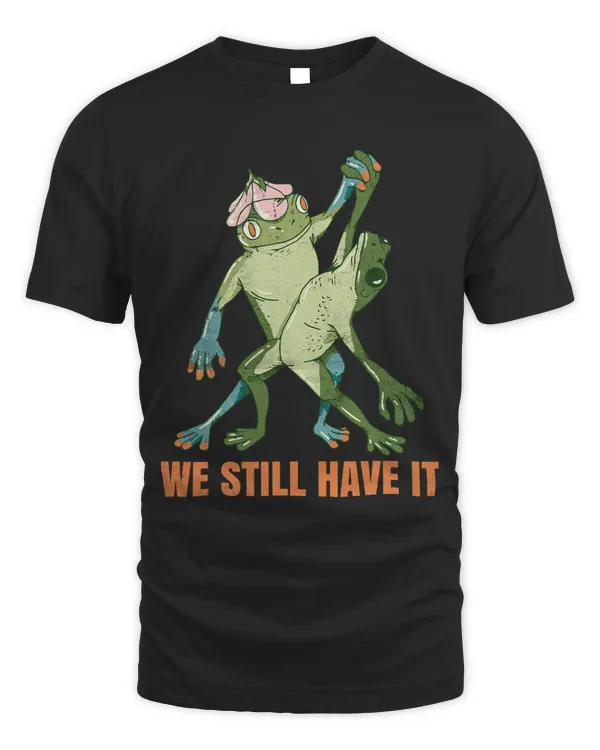 Frogs dancing. Pair dancing. We still have it.