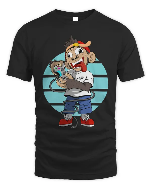 Gamer has played too long Humor Monkey Gaming