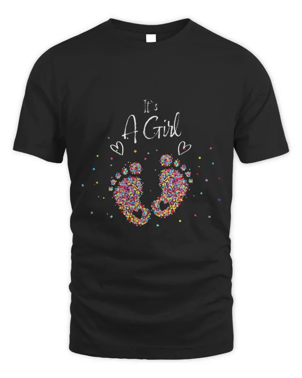 Womens Pregnancy Announcement Girl Its A Girl Gender Reveal