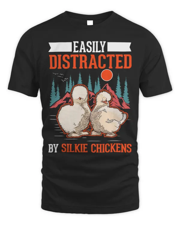 Easily distracted by Silkie Chickens50