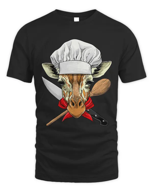 Giraffe Chef Wildlife Giraffe Safari Animal Cooking Lover 271