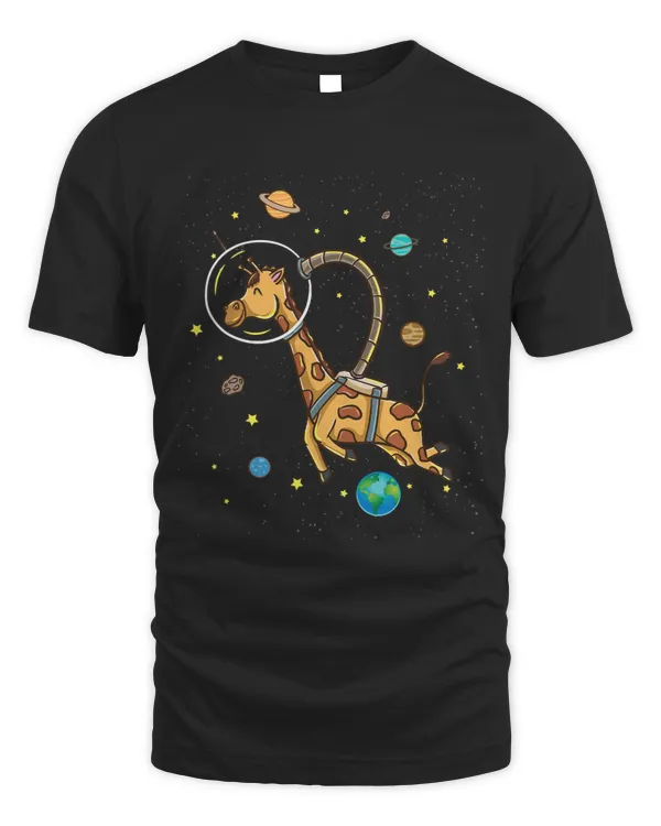 Giraffe In Space Giraffe Lover