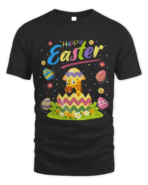 Giraffe Lover Funny Easter Egg Giraffe Happy Easter