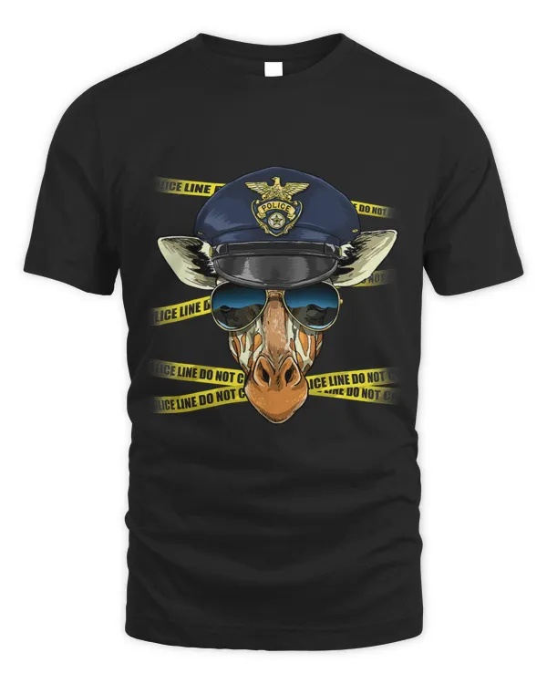 Giraffe Police Wildlife Giraffe Safari Animal Lover 47