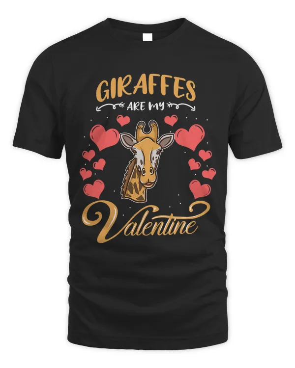 Giraffes Are My Valentine Giraffe Valentines Day