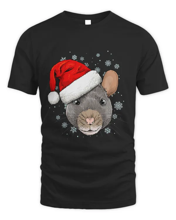 Christmas Rat Mouse Santa Clause Xmas Navidad Mice Rat Lover17