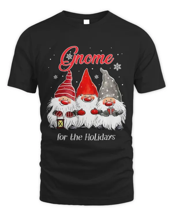 Gnome for the Holidays Three Gnomes Christmas Pajama104