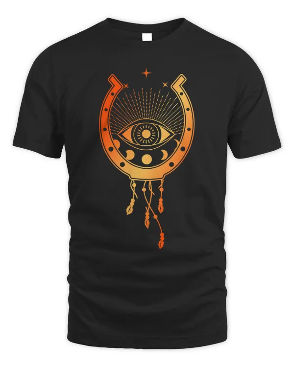 Horseshoe Third Eye Dream Catcher Lucky Fantasy Magic