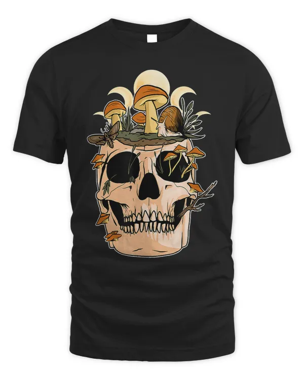 Goblincore Skull Mushroom Cottagecore Aesthetic Shroom Fungi57