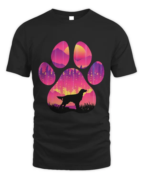 Gordon Setter Paw Mom Dad Dog Lover Women Men 66