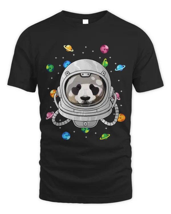 Panda Astronaut Animal Deep In Space Cosmic Universe