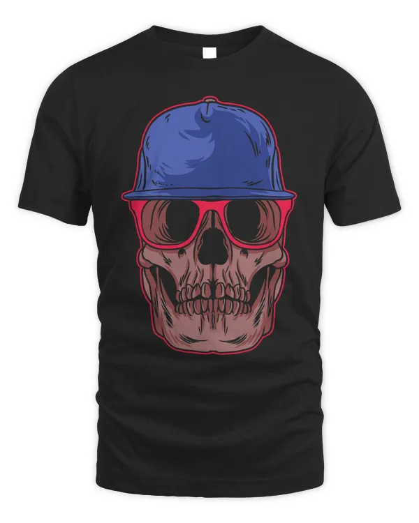 Gothic Cool Nerd Skull Weird Introvert Geek Dork Antisocial 730