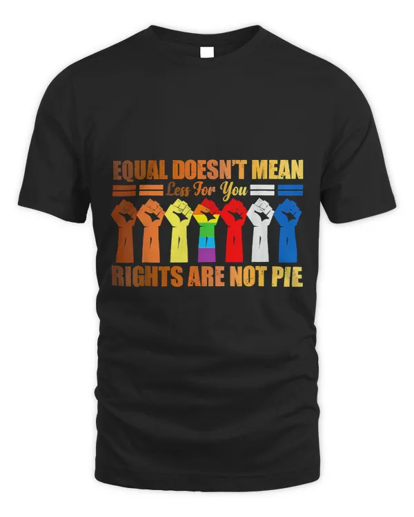 Equal Doesnt Mean Rights Are Not Pie Black History Month