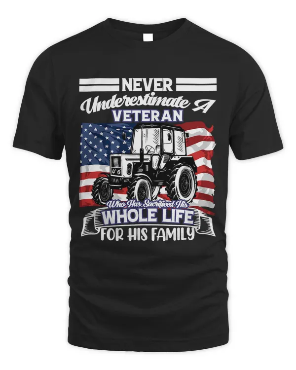Patriot Farmer Tractor Driver Farming Bulldozer Operator Dad