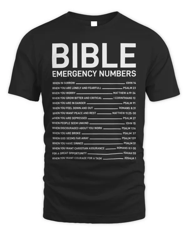 Bible Emergency Hotline Numbers