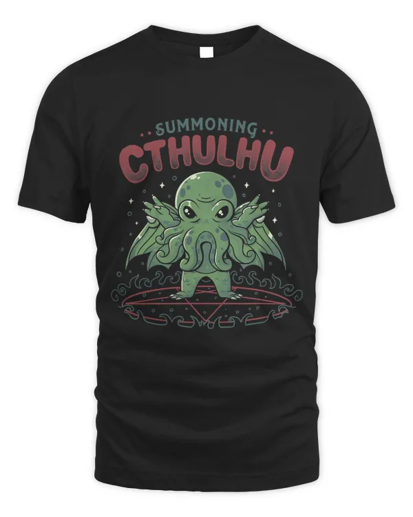 Summoning Cthulhu Halloween Ritual Funny Cute Cthulhu549