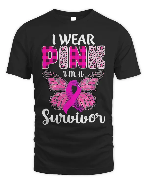 Im A Survivor Pink Ribbon Breast Cancer Awareness60