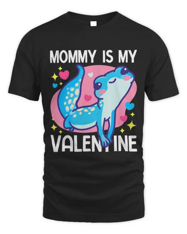 Mommy is my Valentine with a Lizard