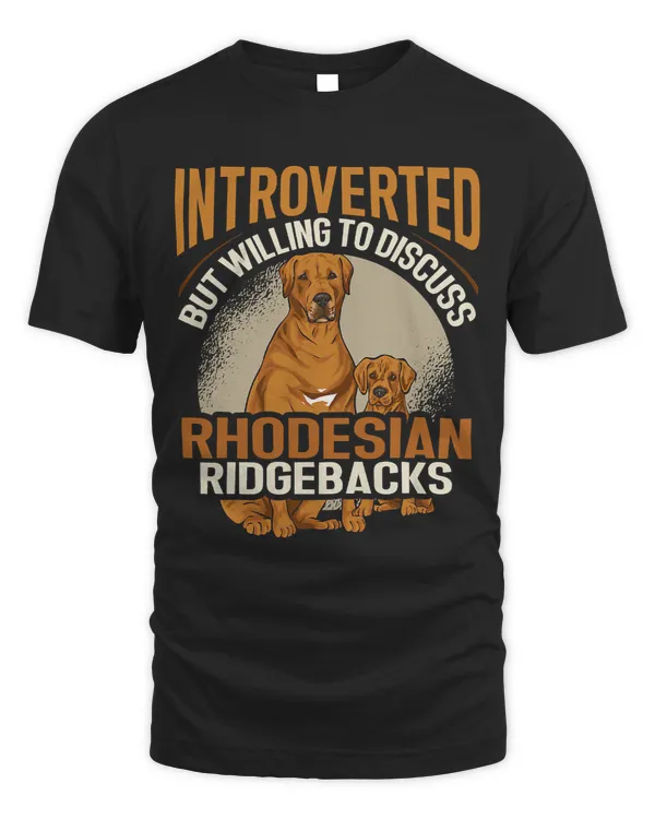 Introverted But Willing To Discuss Rhodesian Ridgeback Dog 17
