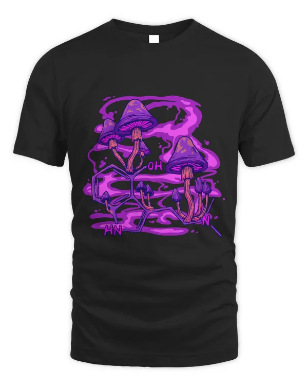 Psychedelic Trippy Mushroom Mycologist Fungus Mushroom Lover 694