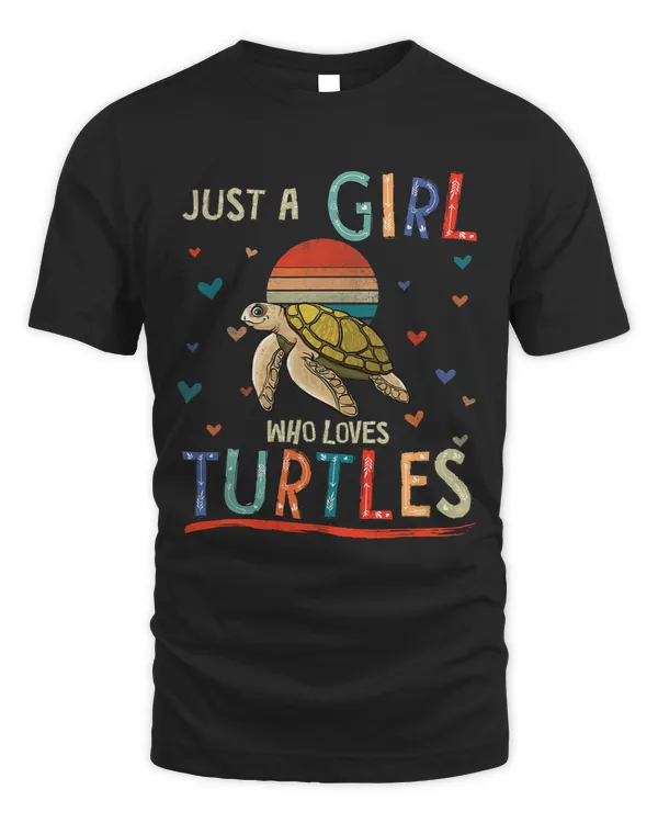 Cute Just A Girl Who Loves Turtles556