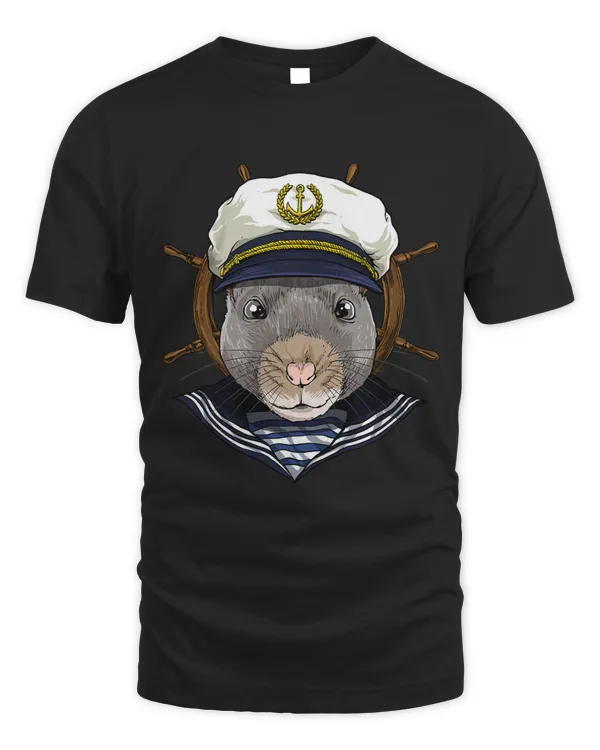 Rat Sailor Boat Captain Mouse Rat Rodent 368