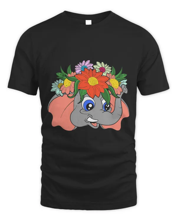 Cute Zoo Animal Lover Garden Flowers Africa Safari Elephant