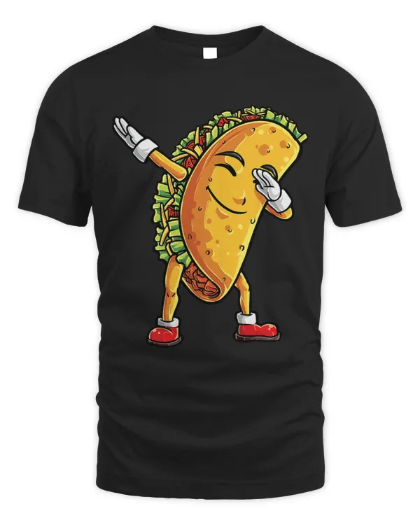 Dabbing Taco Cinco de Mayo Funny Boys Men Mexican Food Dab