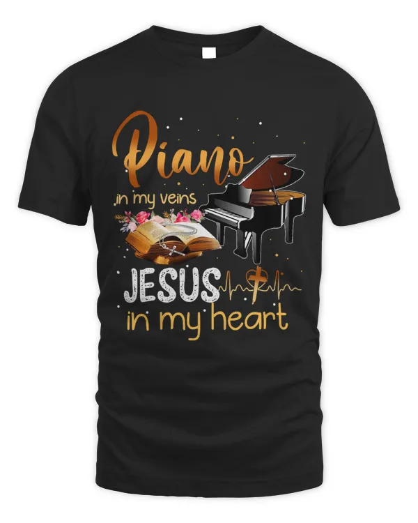 PIANO in my veins jesus in my heart 140
