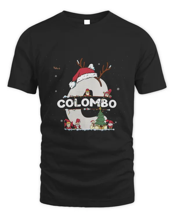 Colombo Christmas Shirt w Colombo Name for funny Xmas 62