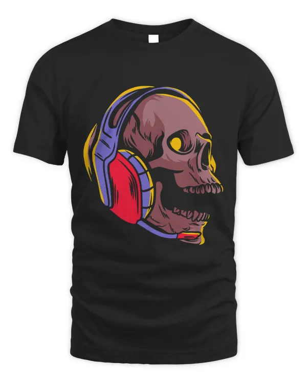 Play Games Until You Die Gamer Skull Game Player Gaming 736